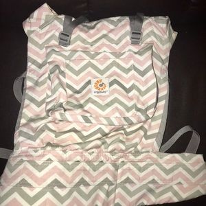 pink chevron ergo